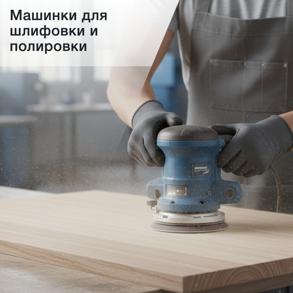 ШЛИФОВАЛЬНЫЕ И ПОЛИРОВАЛЬНЫЕ МАШИНКИ